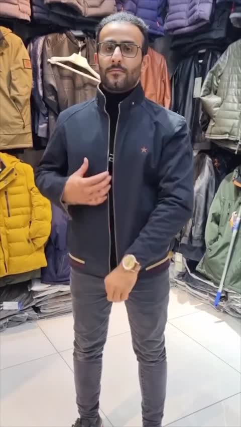 کاپشن مردانه دورو کتان در رنگبندی های جذاب