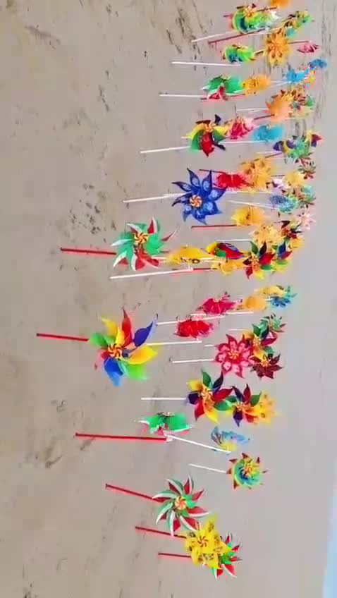 فرفره کاغذی طرح آب