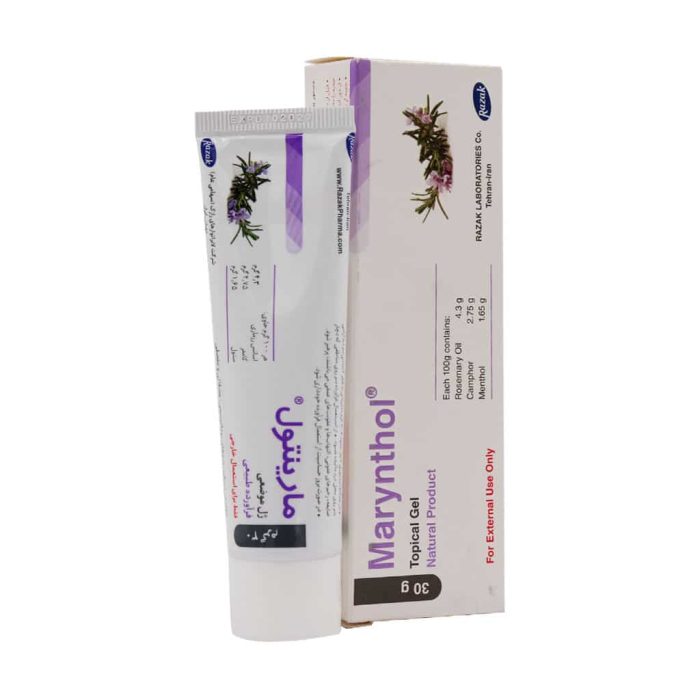 ژل رزماری مارینتول رازک 30 گرم