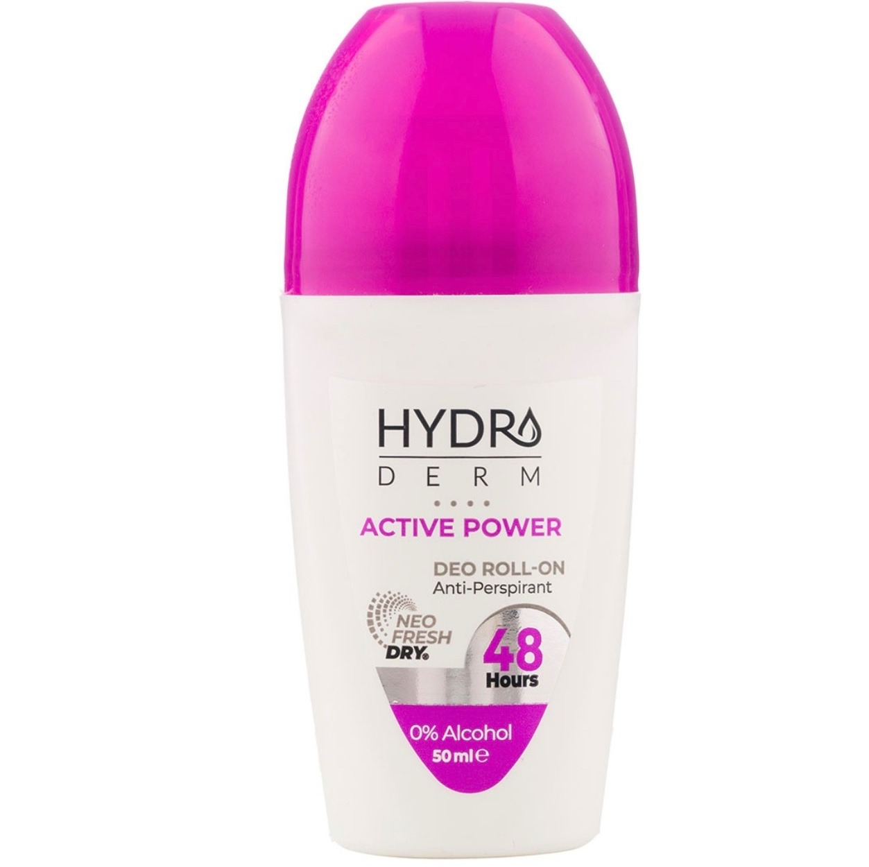 مام رول ضد تعریق بانوان هیدرودرم مدل Active Power مناسب افراد با تعریق زیاد حجم 50 میل