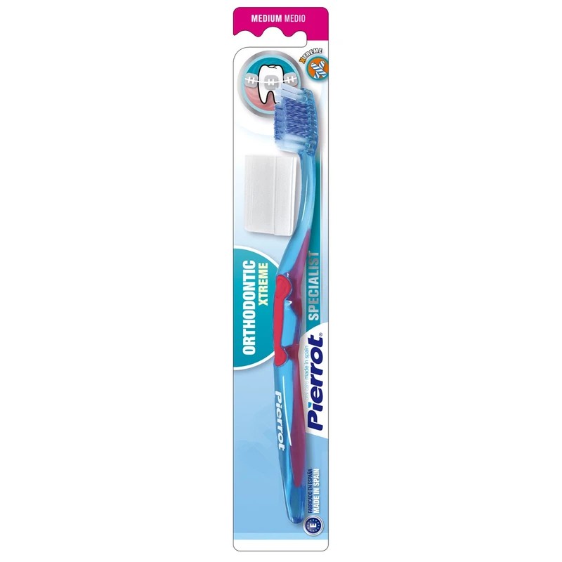مسواک ارتودنسی پیرروت مدلOrtho Xtreme با برس متوسط