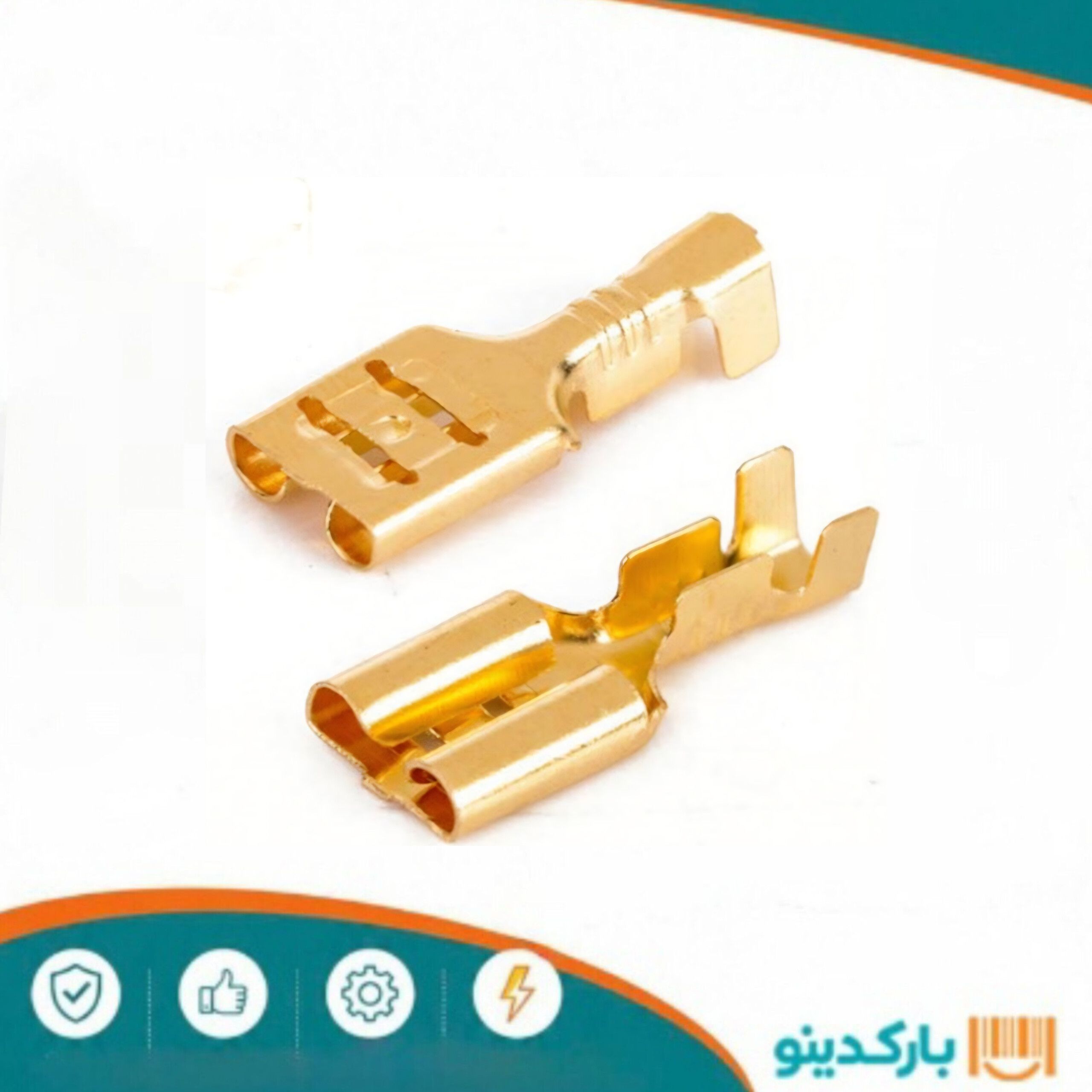 فیش کولر مادگی برنجی