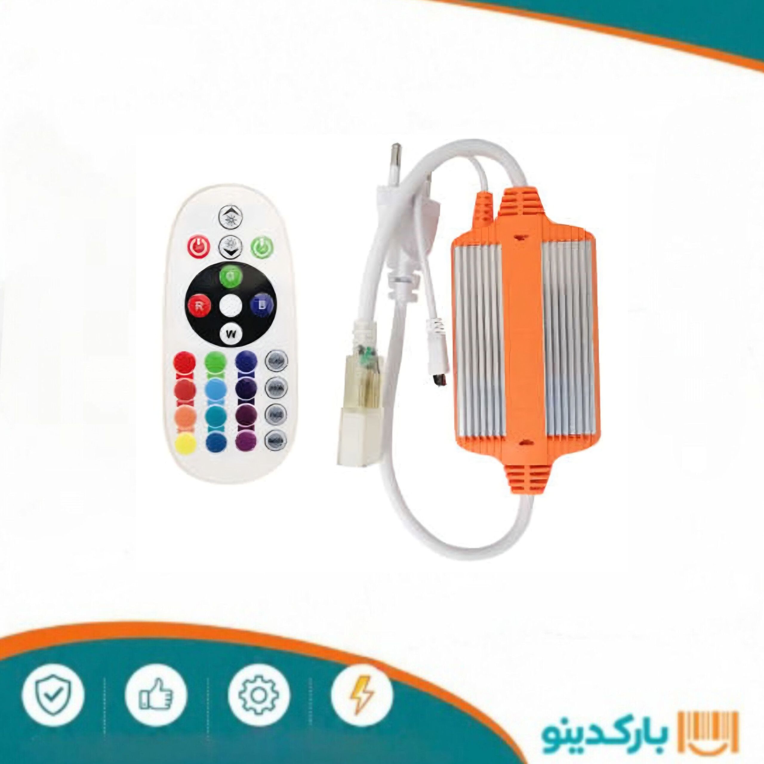 ریموت RGB فلزی (100 متری)
