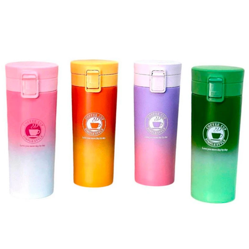 تراول ماگ 350ml قفل دار طرح پاستیلیجدید