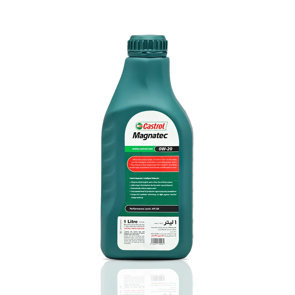 روغن موتور کاسترول مگناتک 0W-20 SN (1 لیتری)