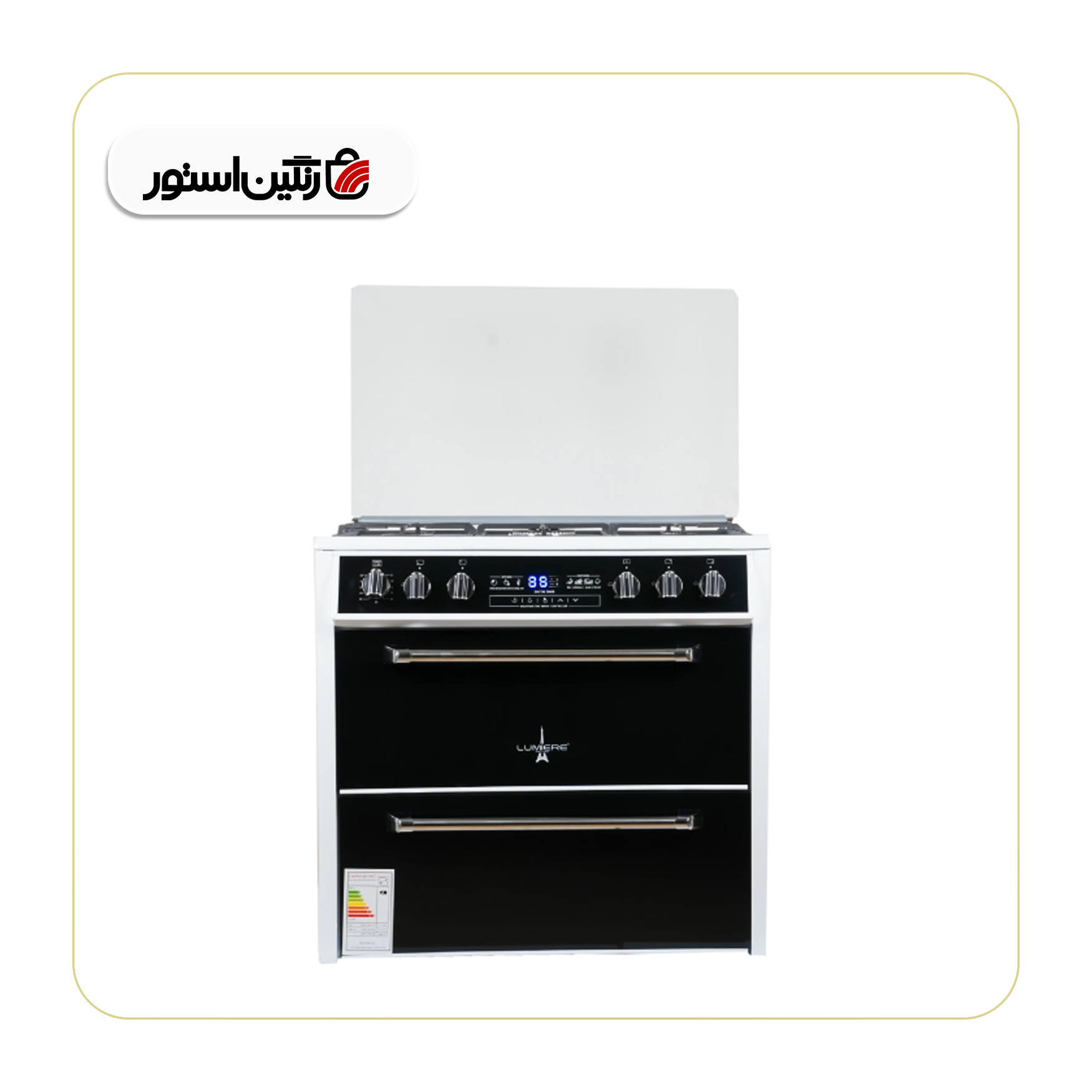 اجاق گاز طرح فر لومیر مدل K21