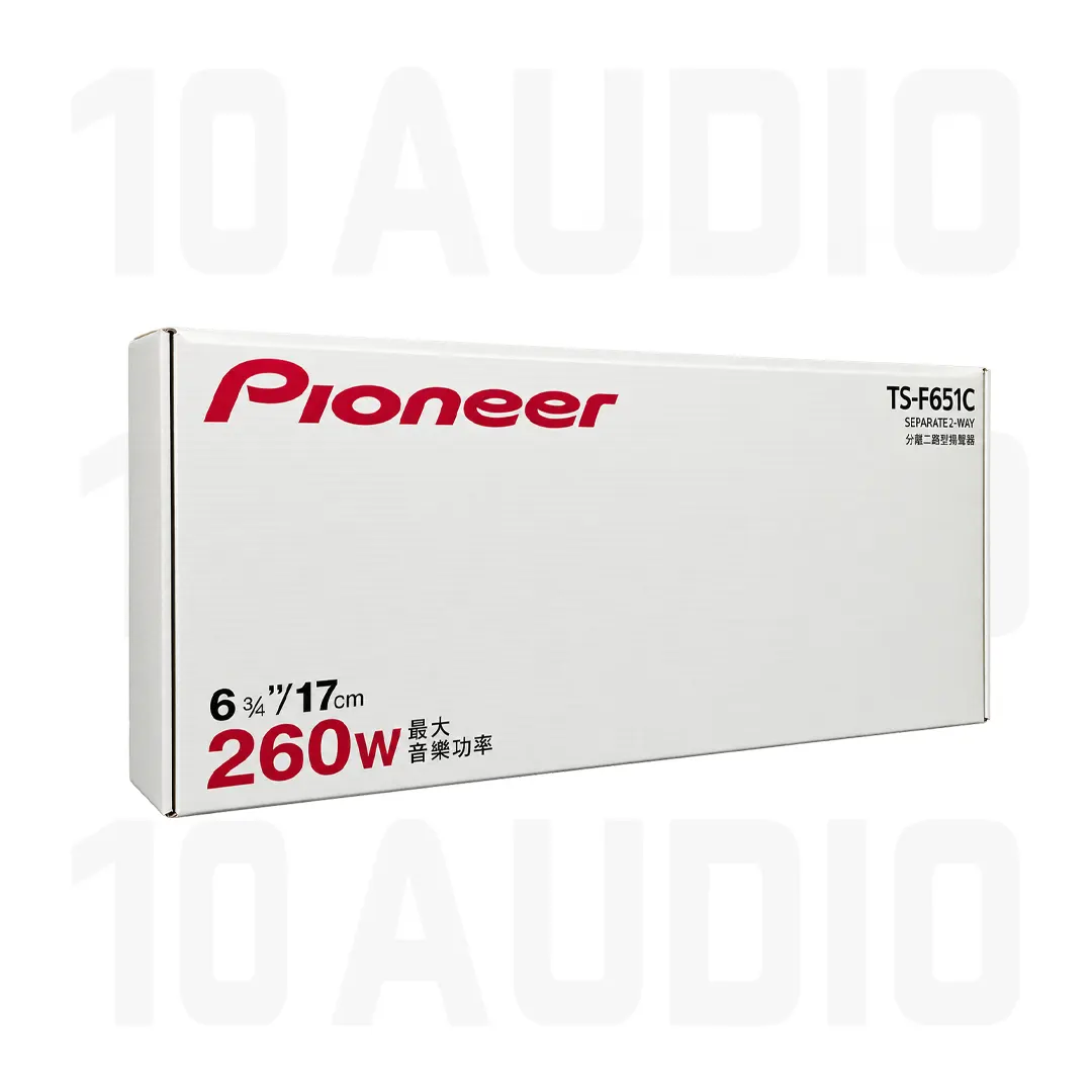 کامپوننت خودرو پایونیر مدل TS-f651Cجدید