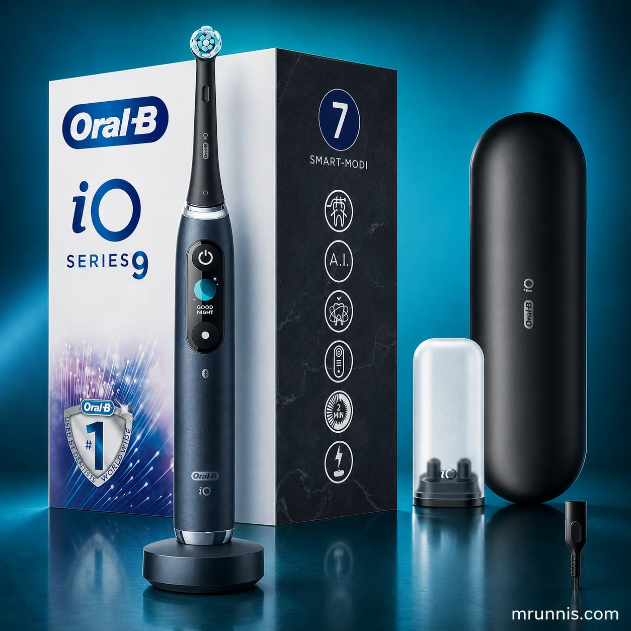 مسواک برقی اورال بی مدل iO Series 9N Black Onyxجدید