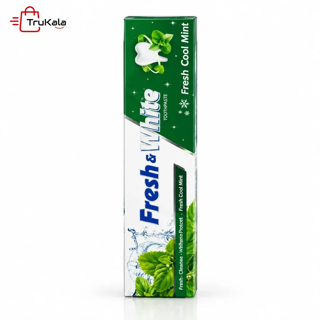 خمیر دندان فرش اند وایت مدل Fresh Cool Mint