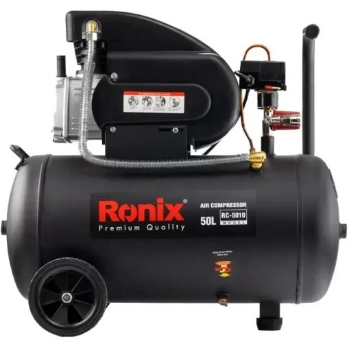 کمپرسور باد رونیکس مدل RC-5010 ظرفیت 50 لیتر روغنی جدید