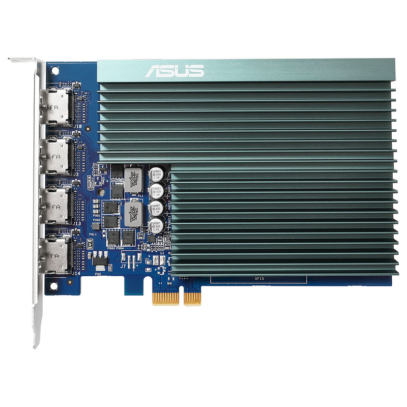 کارت گرافیک مبتنی بر intel ایسوس مدل GT730-4H-SL-2GD5جدید