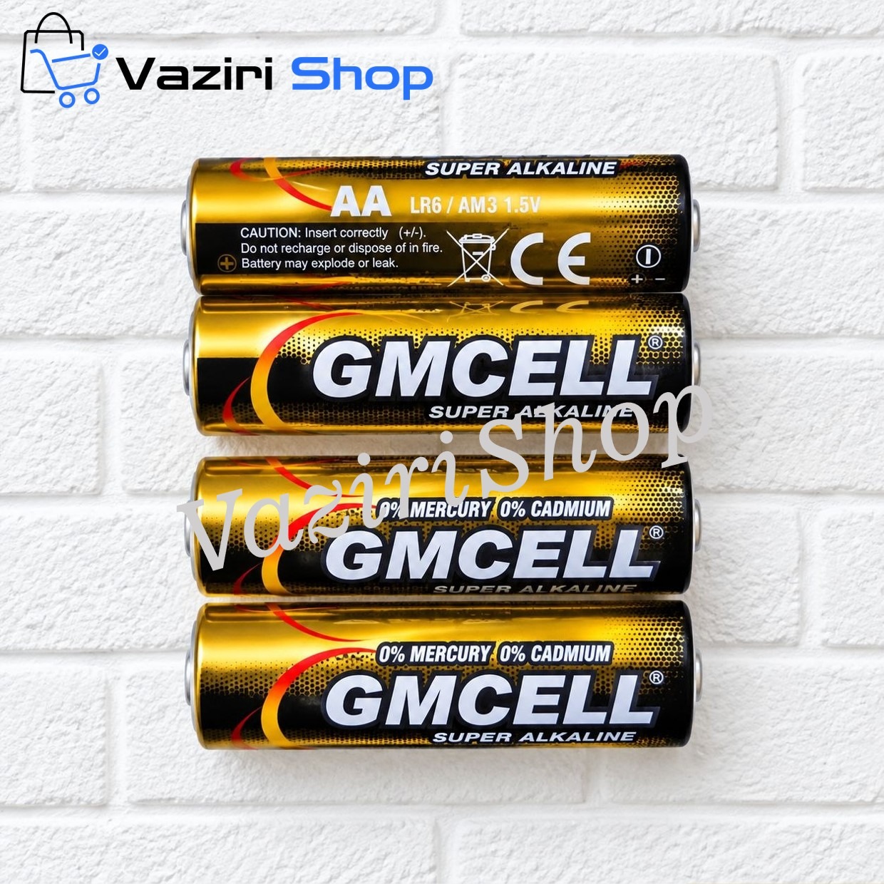 باتری قلمی جی ام سل ( GMCELL) سوپر آلکالاین بسته 2 عددیجدید