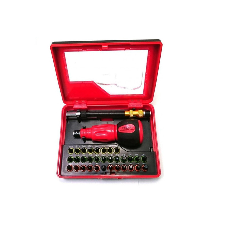 مجموعه 35 عددی پیچ گوشتی توسن مدل T814-S35جدید