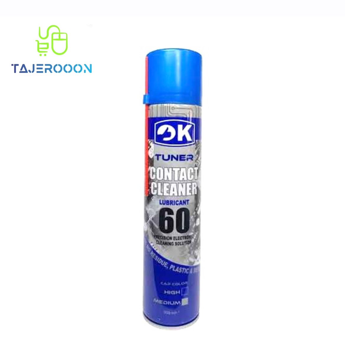 اسپری کنتاکتور شوی چرب 60 OK اکی PLUS حجم 300میلی