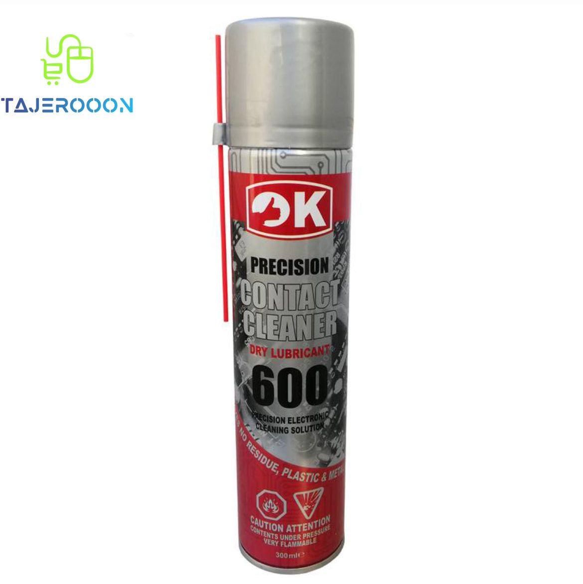 اسپری کنتاکت شور خشک OK 600 اکی حجم 300میلی