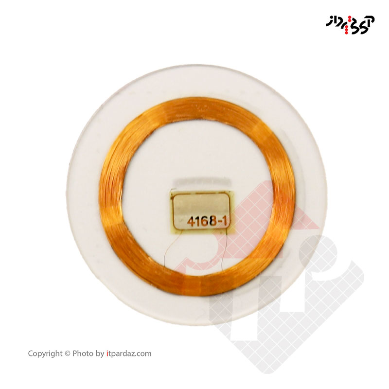 تگ آر او گرد سکه ای شفاف RO LF 125khz 25mm