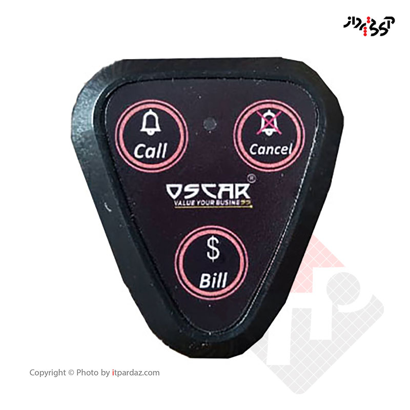 شاسی رومیزی فراخوان گارسون مدل OSCAR RTP103