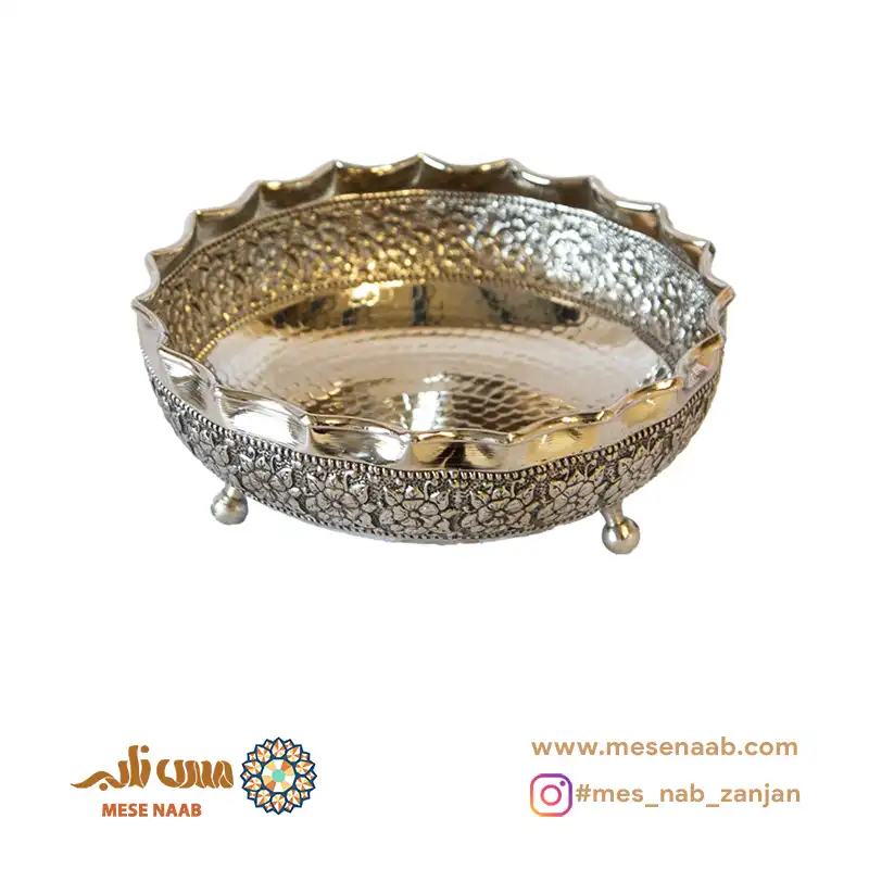 شکلات خوری سه پایه گلستان کروم نانو