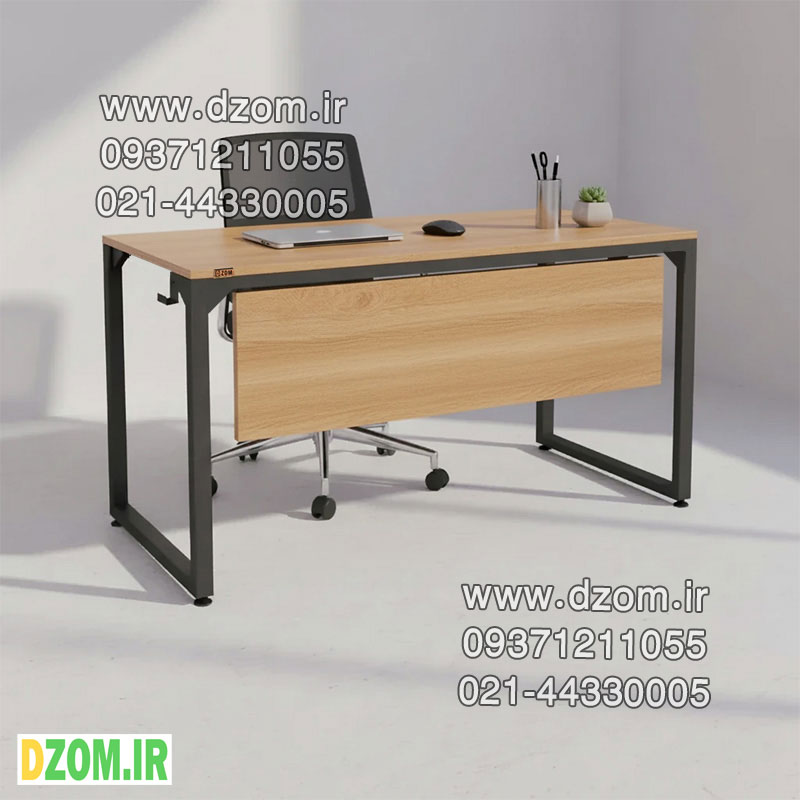 میز اداری دیزم مدل مونتاژی TLD_front_120×60جدید