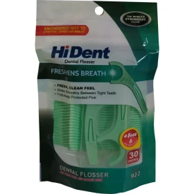 نخ دندان های دنت کد 922 بسته 30 عددی