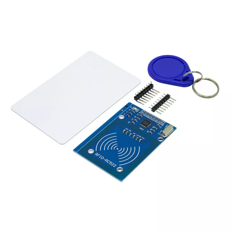 ماژول RFID خواندن و نوشتن مدل RC522 فرکانس 13.56MHz به همراه کارت و تگ