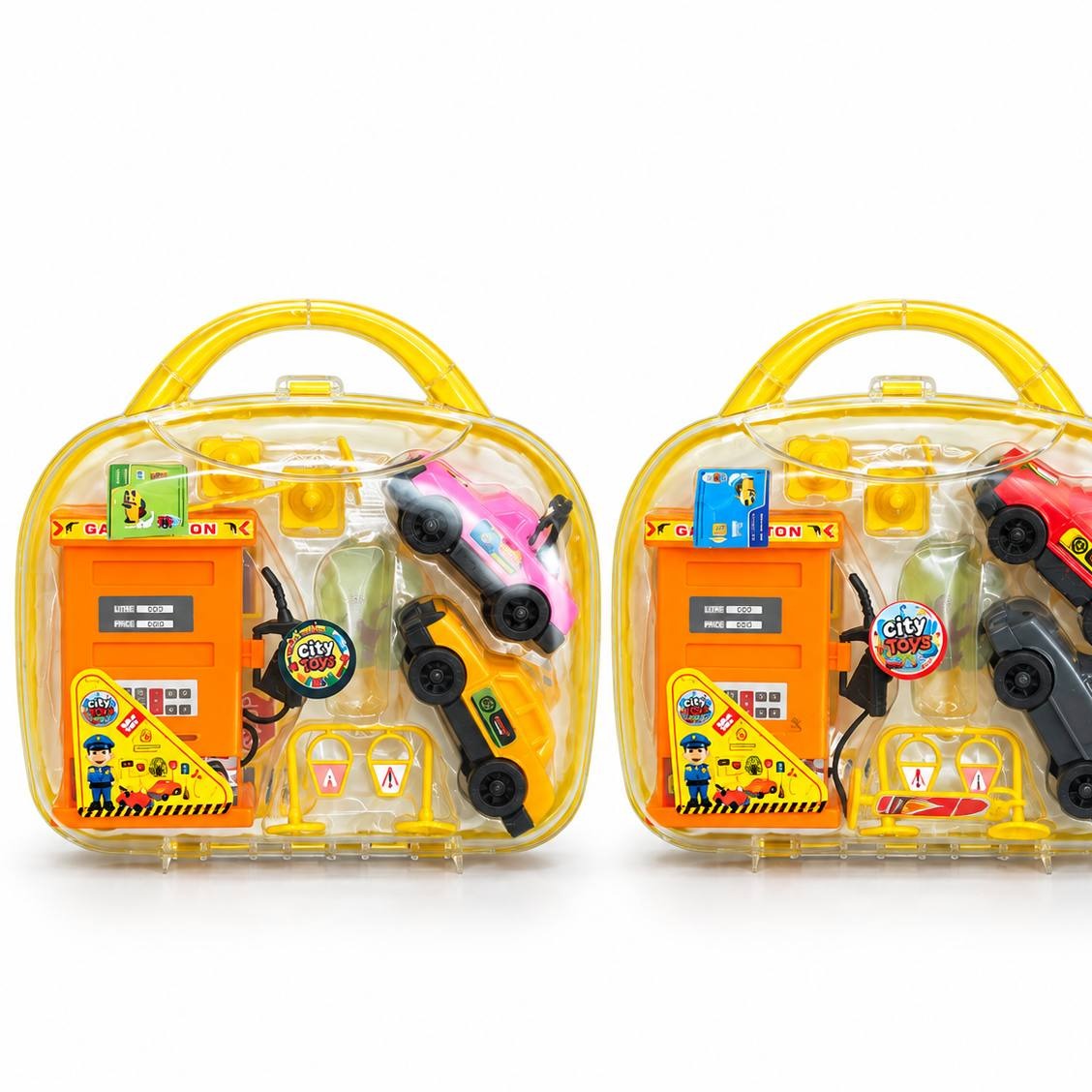ست اسباب بازی پمپ بنزین کریستالجدید