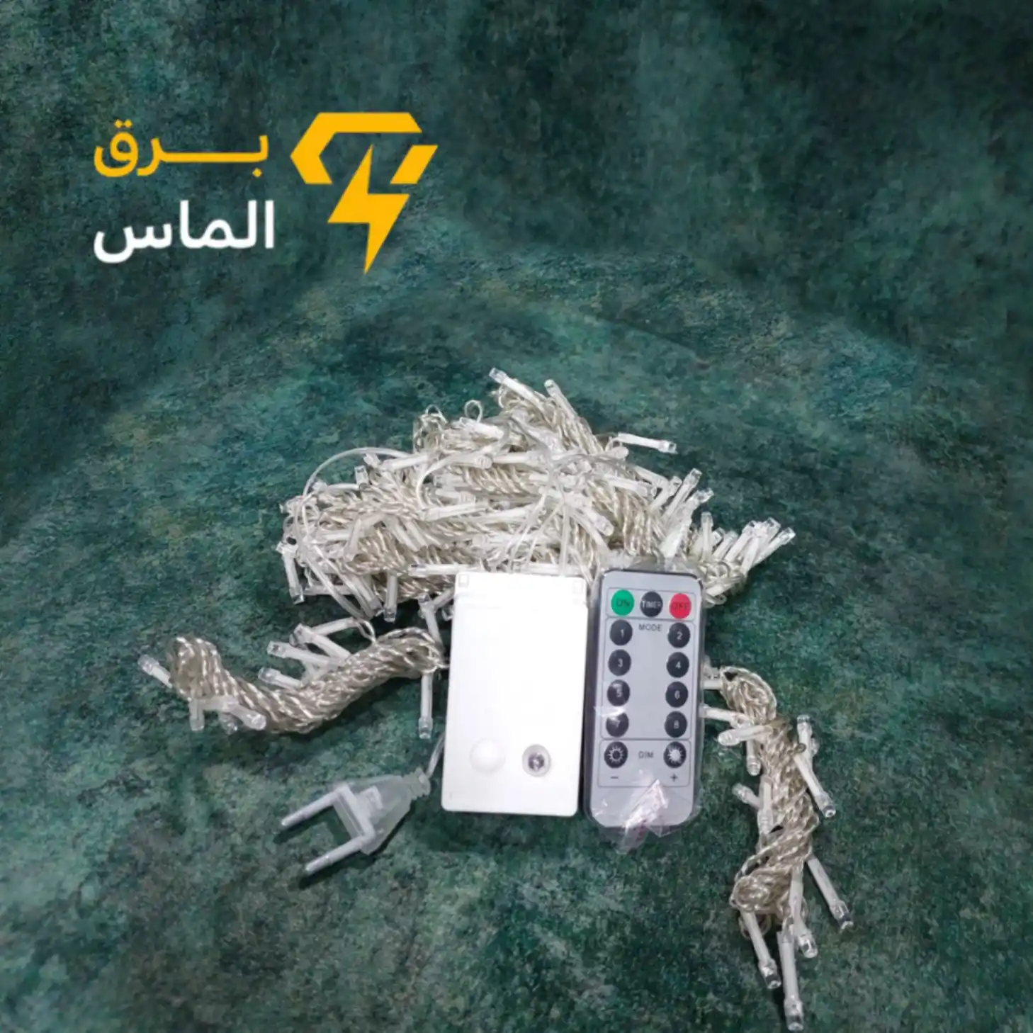 ریسه پرده 16 شاخه 3×2 ریموتدار