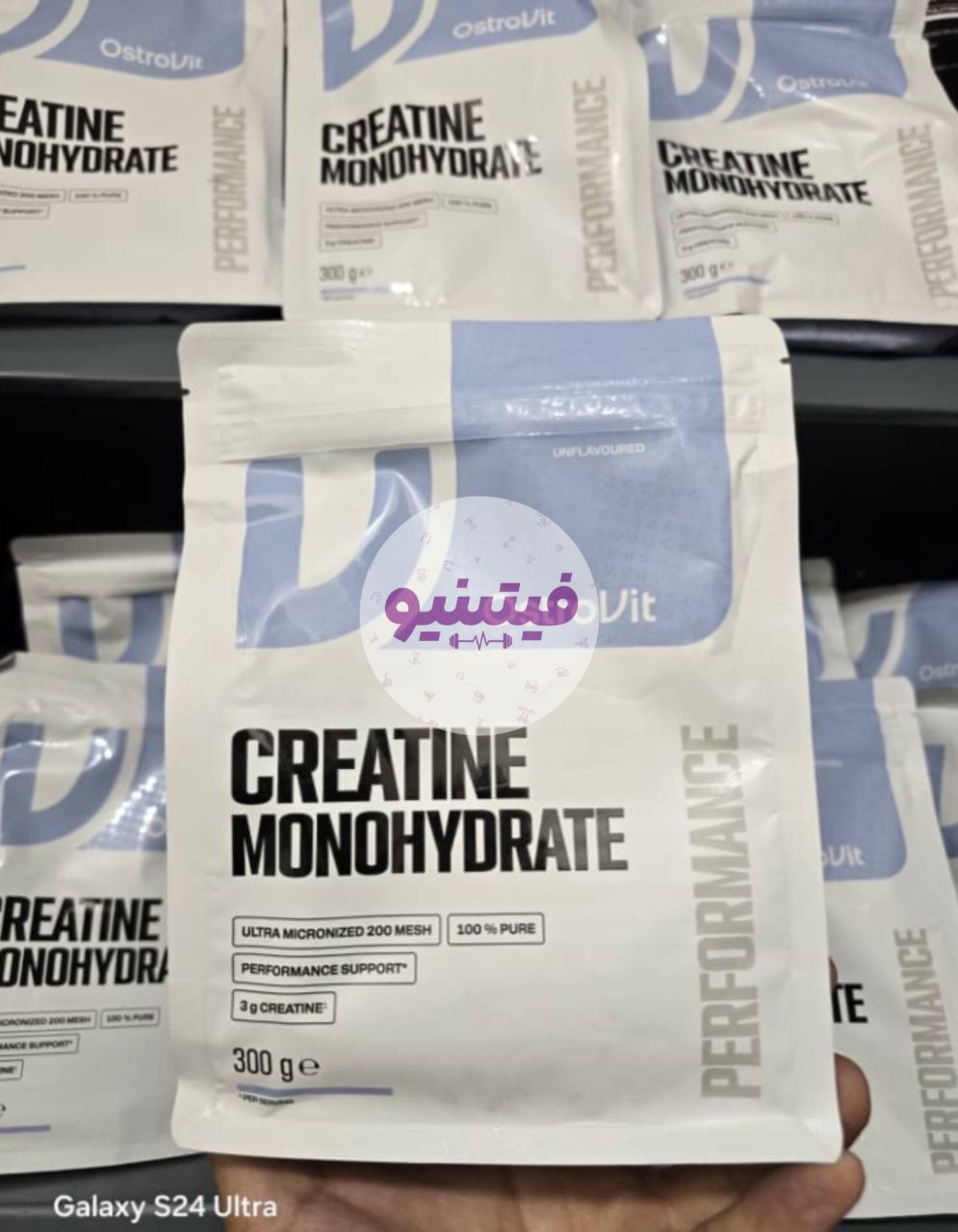 کراتین مونوهیدرات استروویت 300 گرم (OstroVit Creatine Monohydrate)جدید