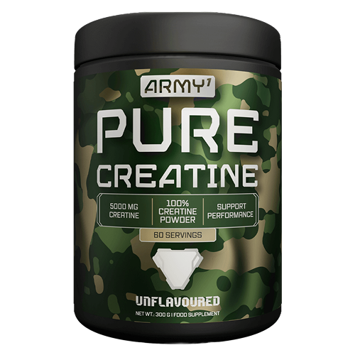 پودر کراتین پیور آرمی (Army Pure Creatine) 300 گرم (امارات)جدید