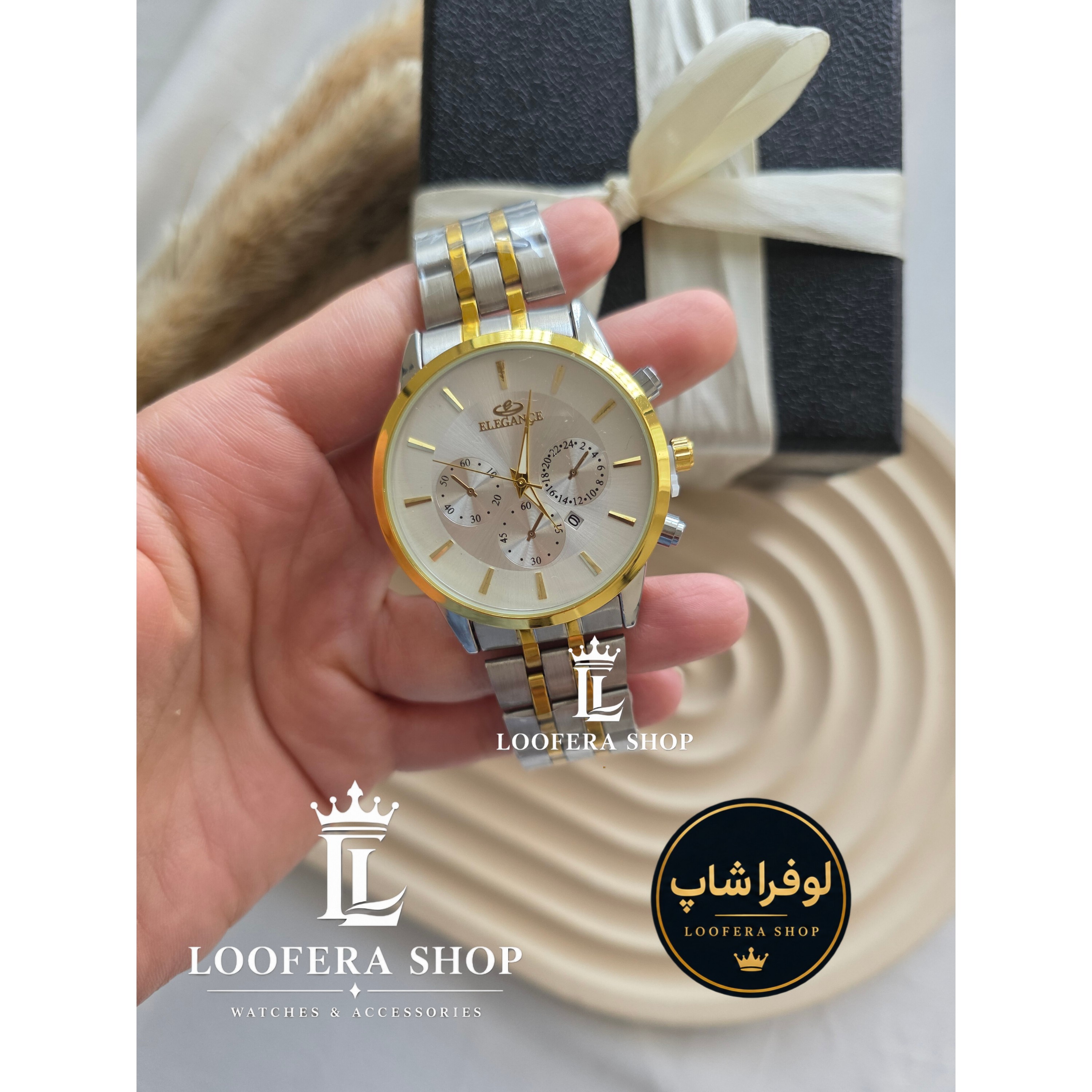 ساعت مردانه الگانس طرح کرنوجدید