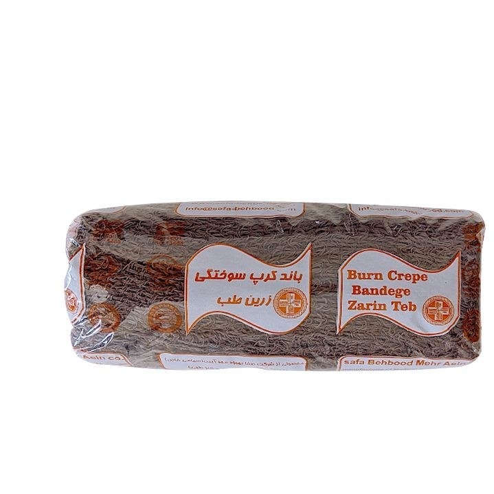 باند سوختگی کرپ زرین طب 10 سانت