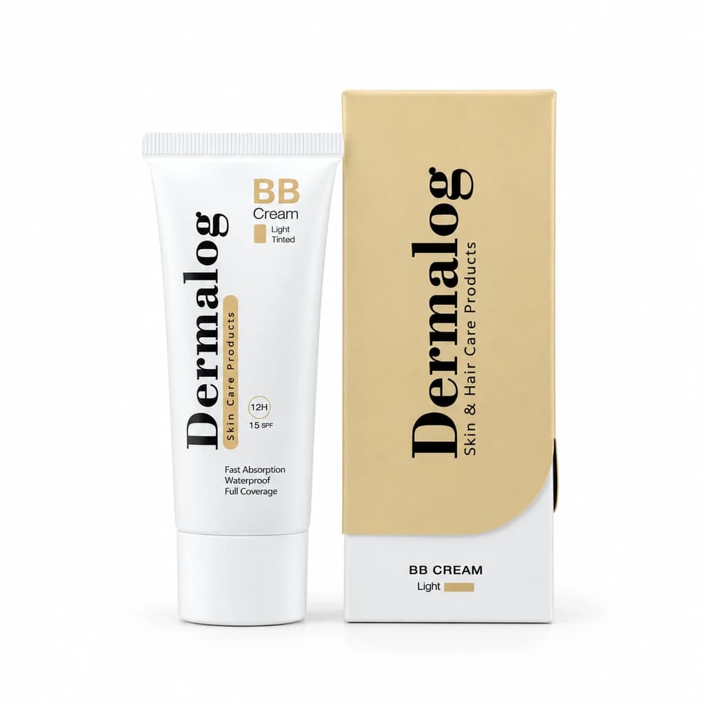 BB کرم درمالوگ رنگی روشن SPF 15