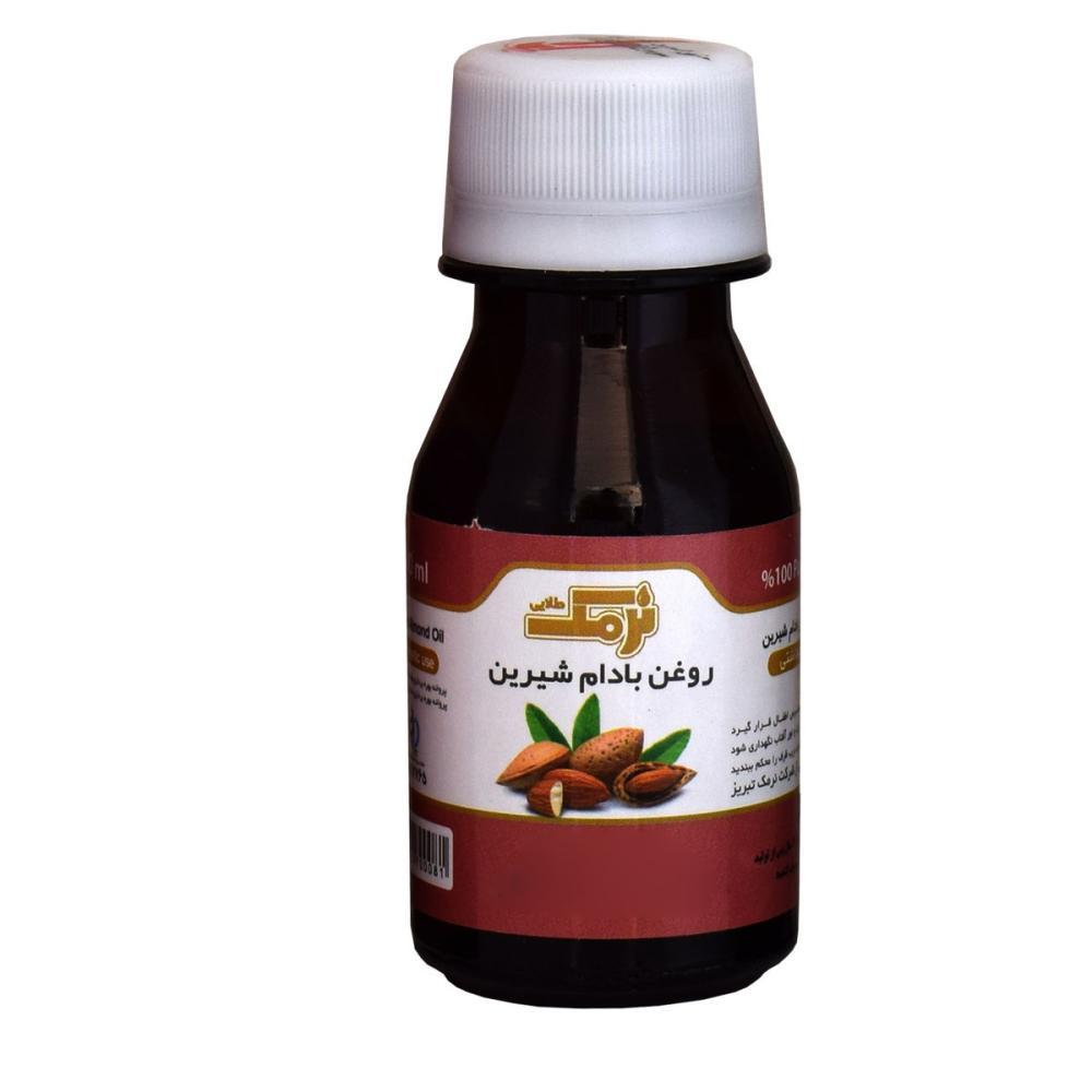 روغن مو و بدن نرمک طلایی مدل روغن بادام شیرین حجم 60 میلی لیترجدید