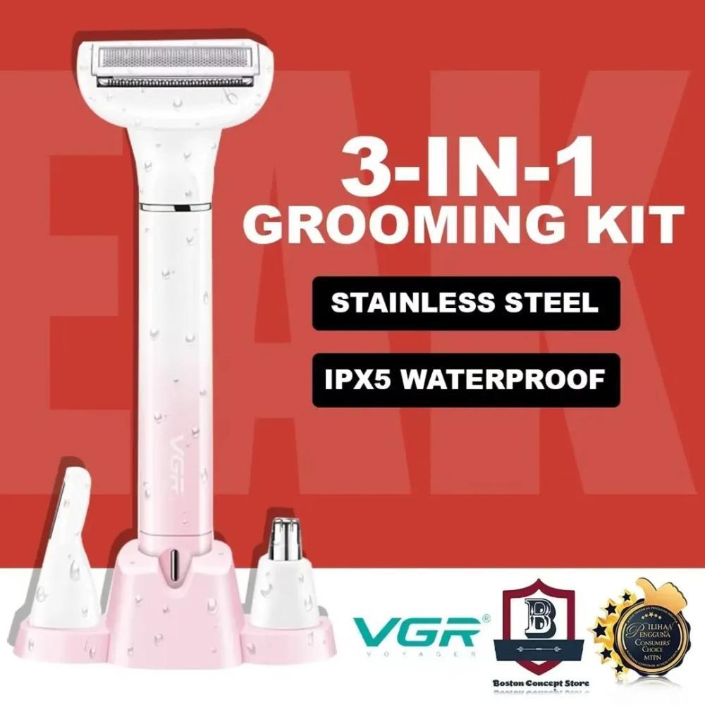 ماشین اصلاح موی بدن بانوان وی جی ار مدل V-611جدید
