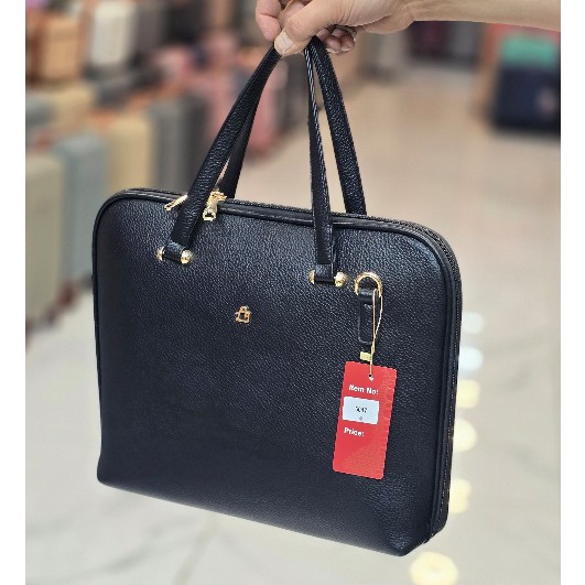 کیف باریک اداری کیف مدارک چرمی برند آلفا