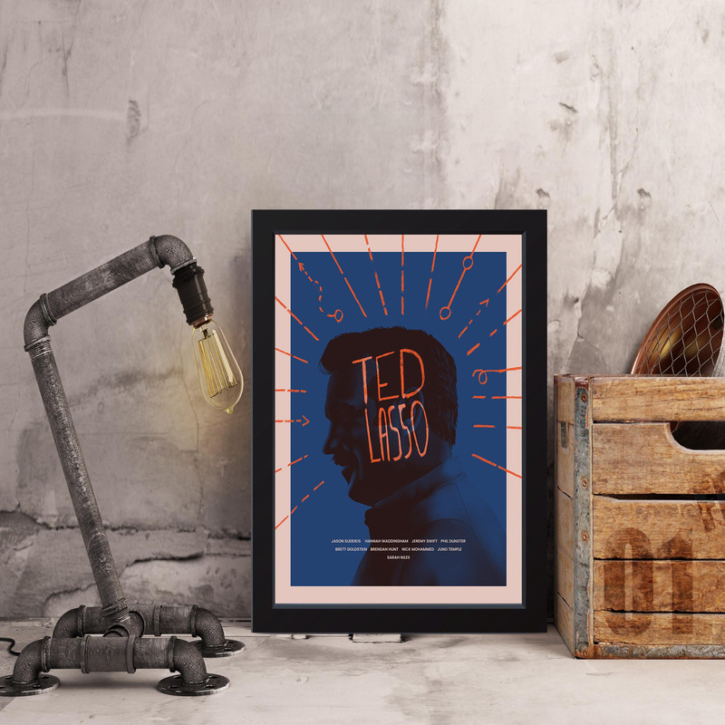تابلو مدل Ted Lasso کد MJ131360جدید