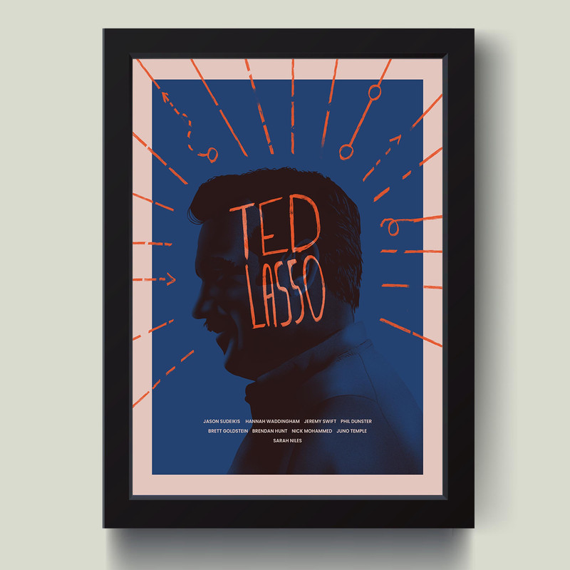 تابلو مدل Ted Lasso کد MJ131360جدید
