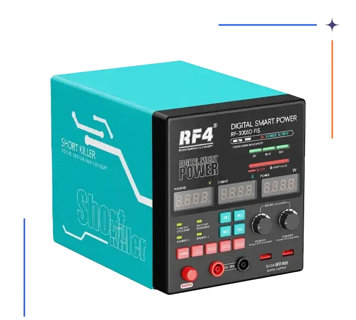 منبع تغذیه RF4 RF-3005D FISجدید