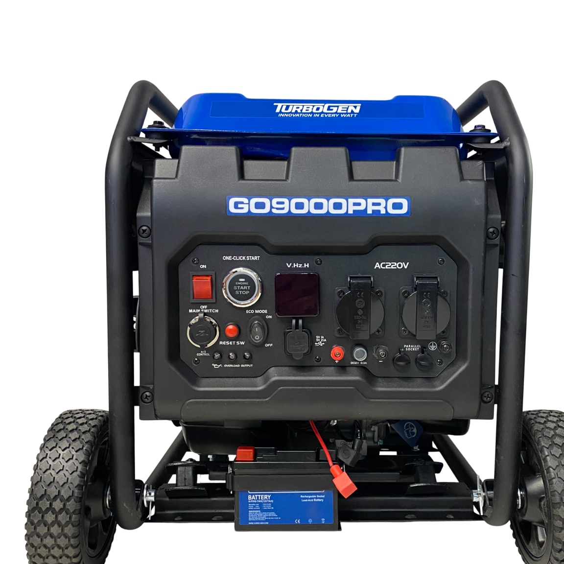 موتور برق سه گانه سوز 6.5 کیلووات توربوژن مدل GO9000PROجدید