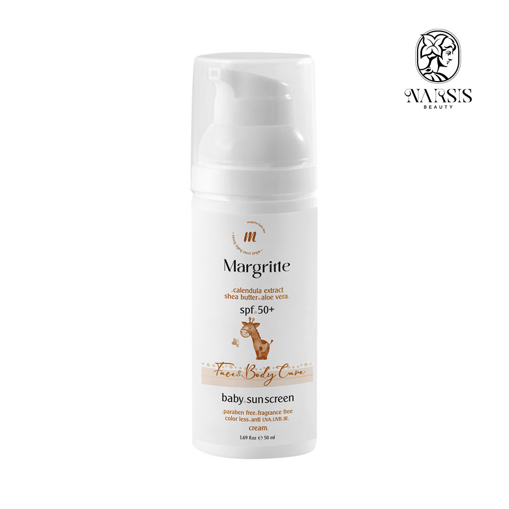  کرم ضد آفتاب کودک SPF50 مارگریت 50 میلی لیتر نارسیس بیوتی