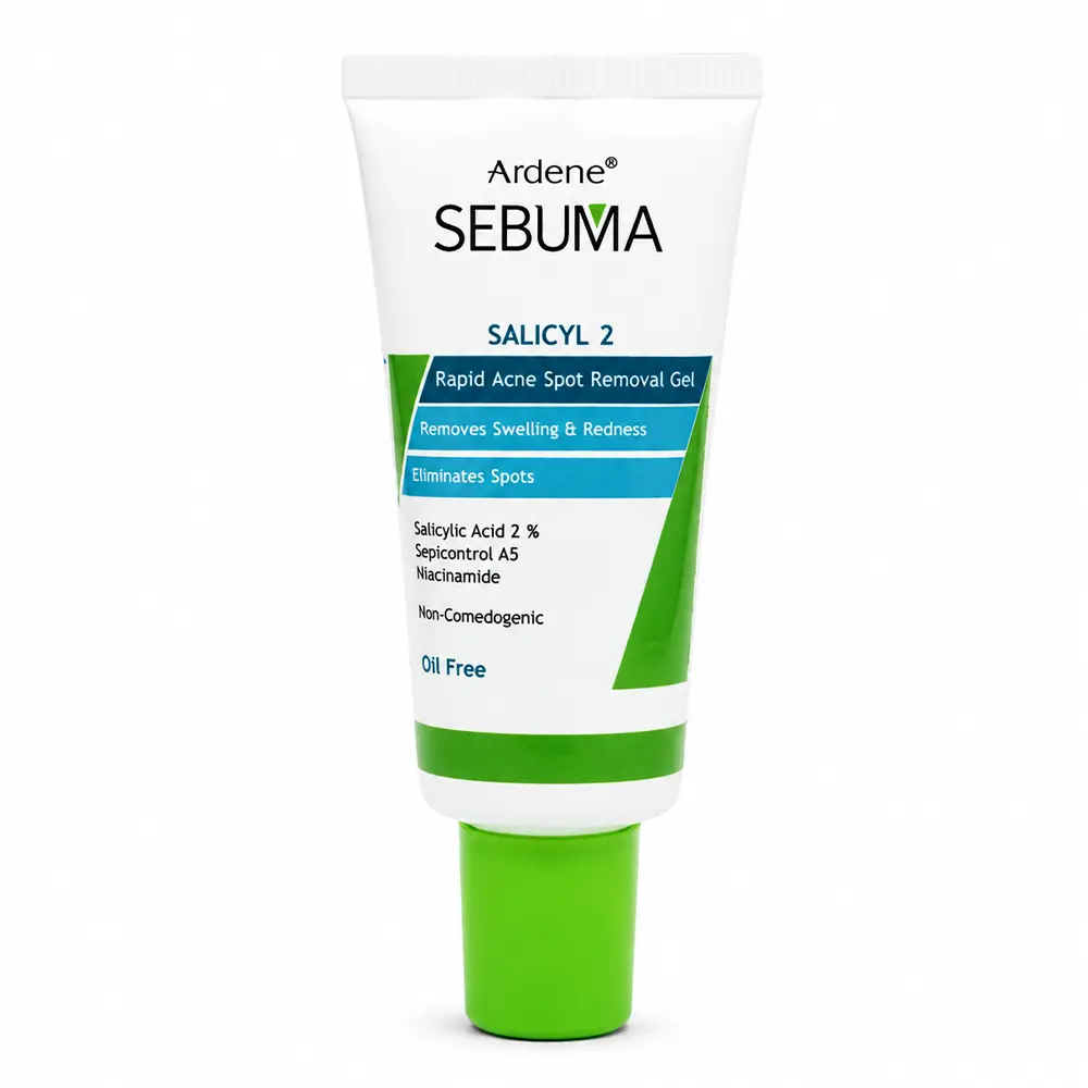 ژل لایهبردار 0.2% اسید سالیسیلیک برطرفکننده جای جوش آردن سبوما Arden Sebuma