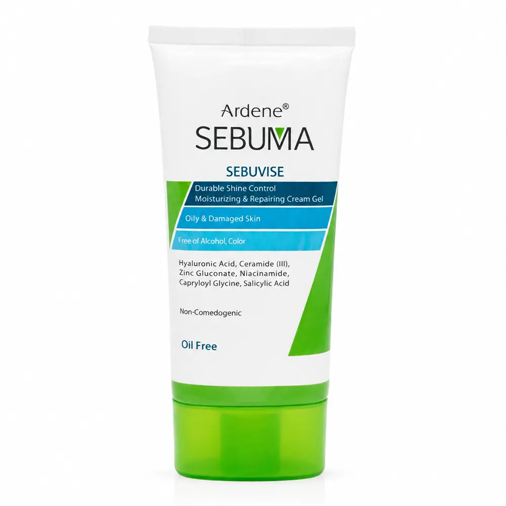کرم ژل مرطوبکننده و بازسازیکننده پوست چرب و آسیبدیده آردن سبوما Arden Sebuma