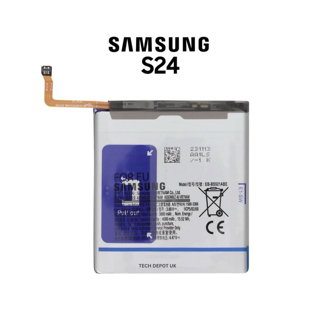 باطری SAMSUNG S24 - با ضمانتجدید