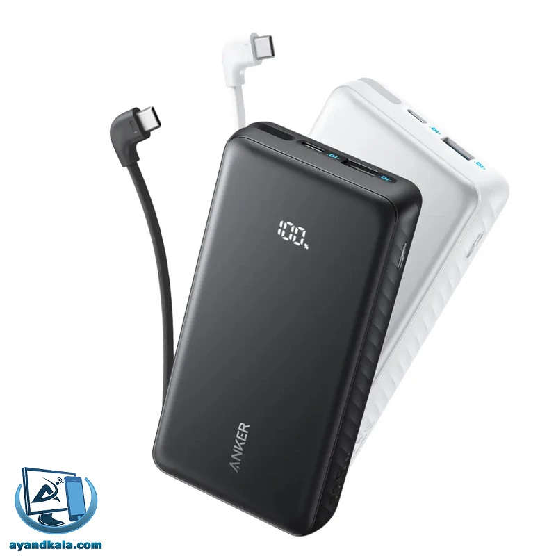 پاوربانک 22.5 وات 2 پورت انکر مدل Zolo A110EH11 ظرفیت 20000 میلیآمپرساعتجدید