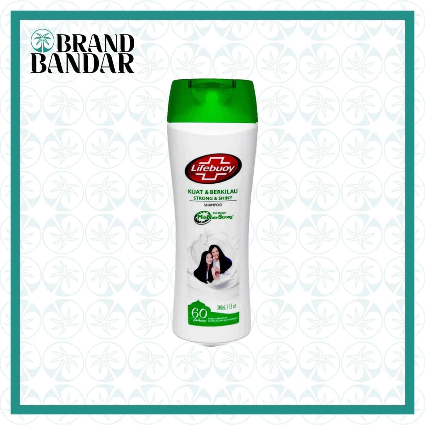 شامپو Strong & Shiny لایف بوی 340 میل Lifebuoy Shampoo