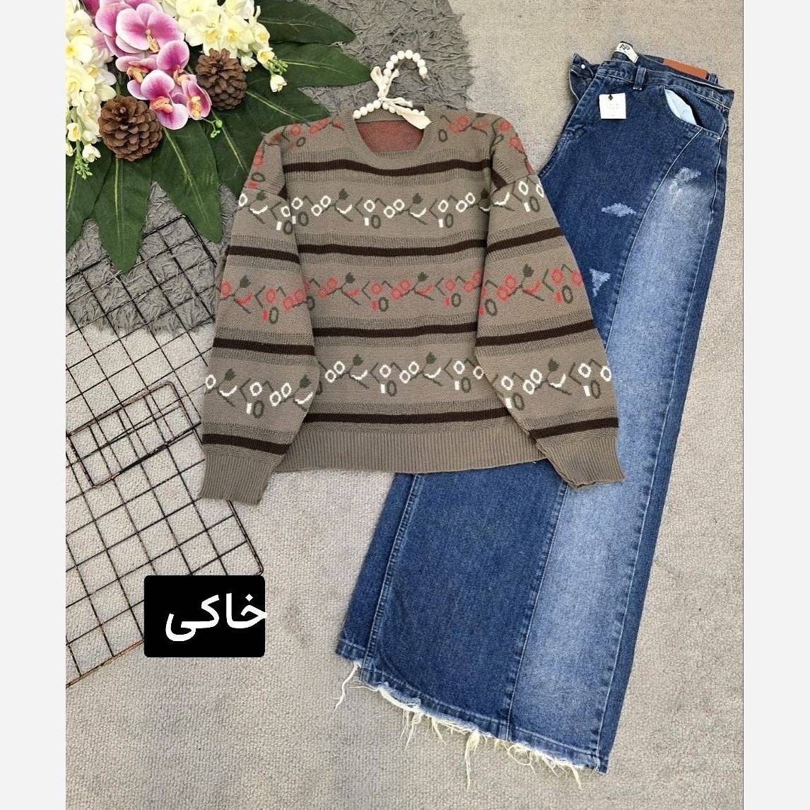 بلوز بافت سرخپوستی فری الی46