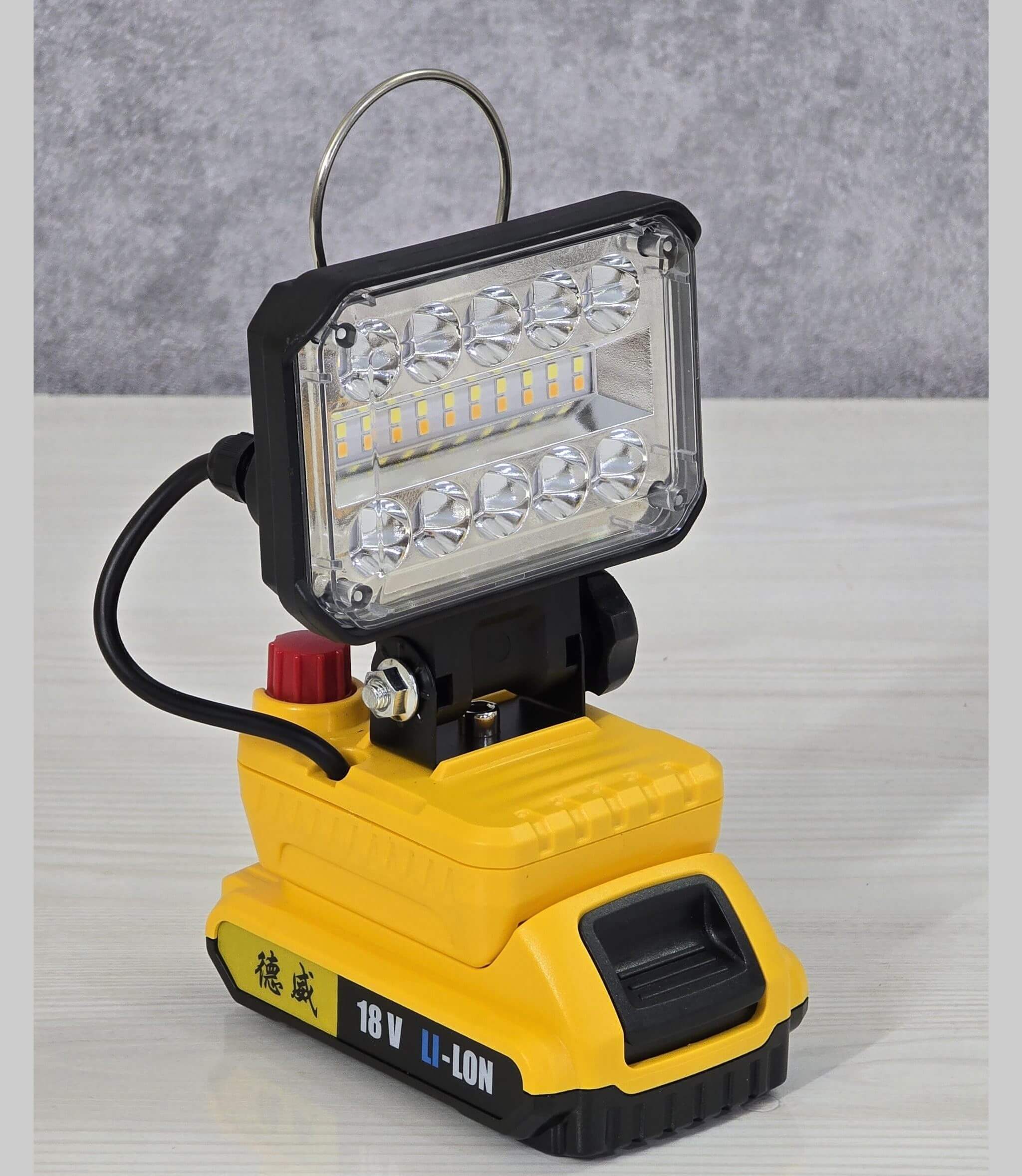 چراغ پروژکتور شارژی دیمردار مدل w8106