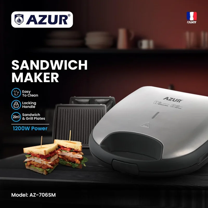 ساندویچ ساز آزور مدل AZ-706SM