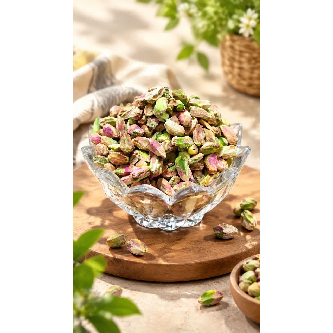 مغز پسته سبز یکدست اکبری 500گرمی