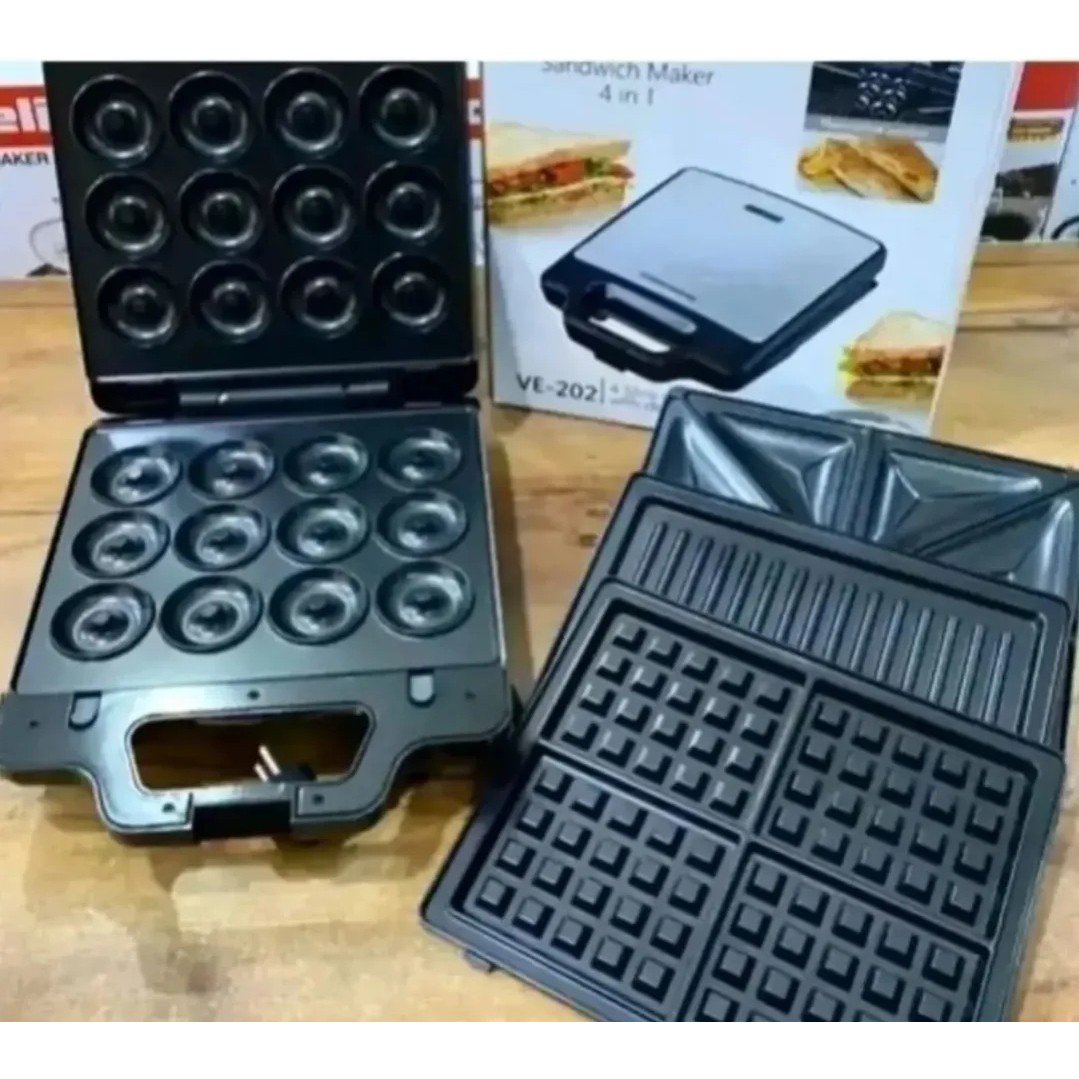 ساندویچ ساز 4 کاره برند وگاتی رونیکس VOGATRONIX VE-202 جدید